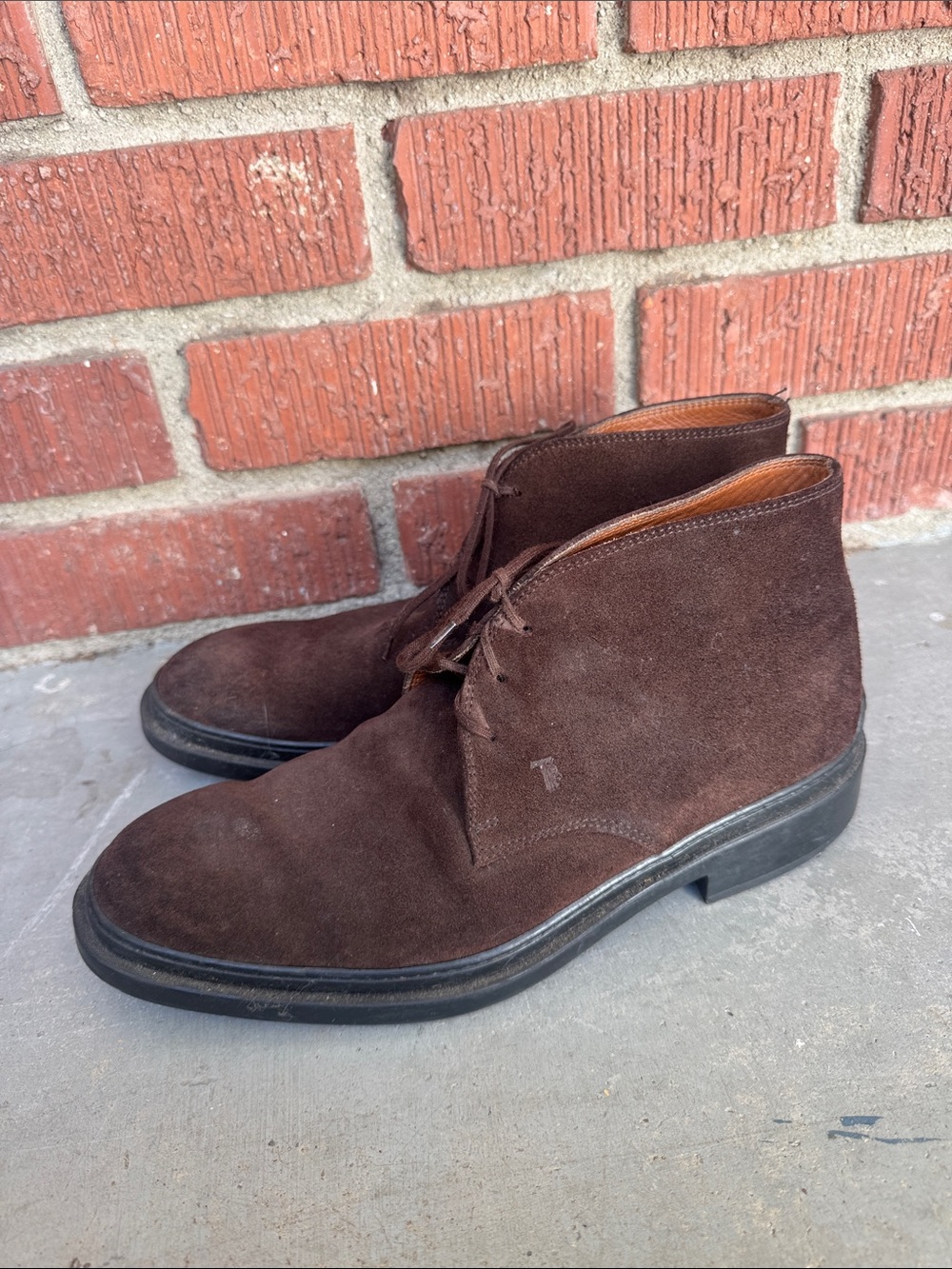 TOD’S Suede Chukka Boots